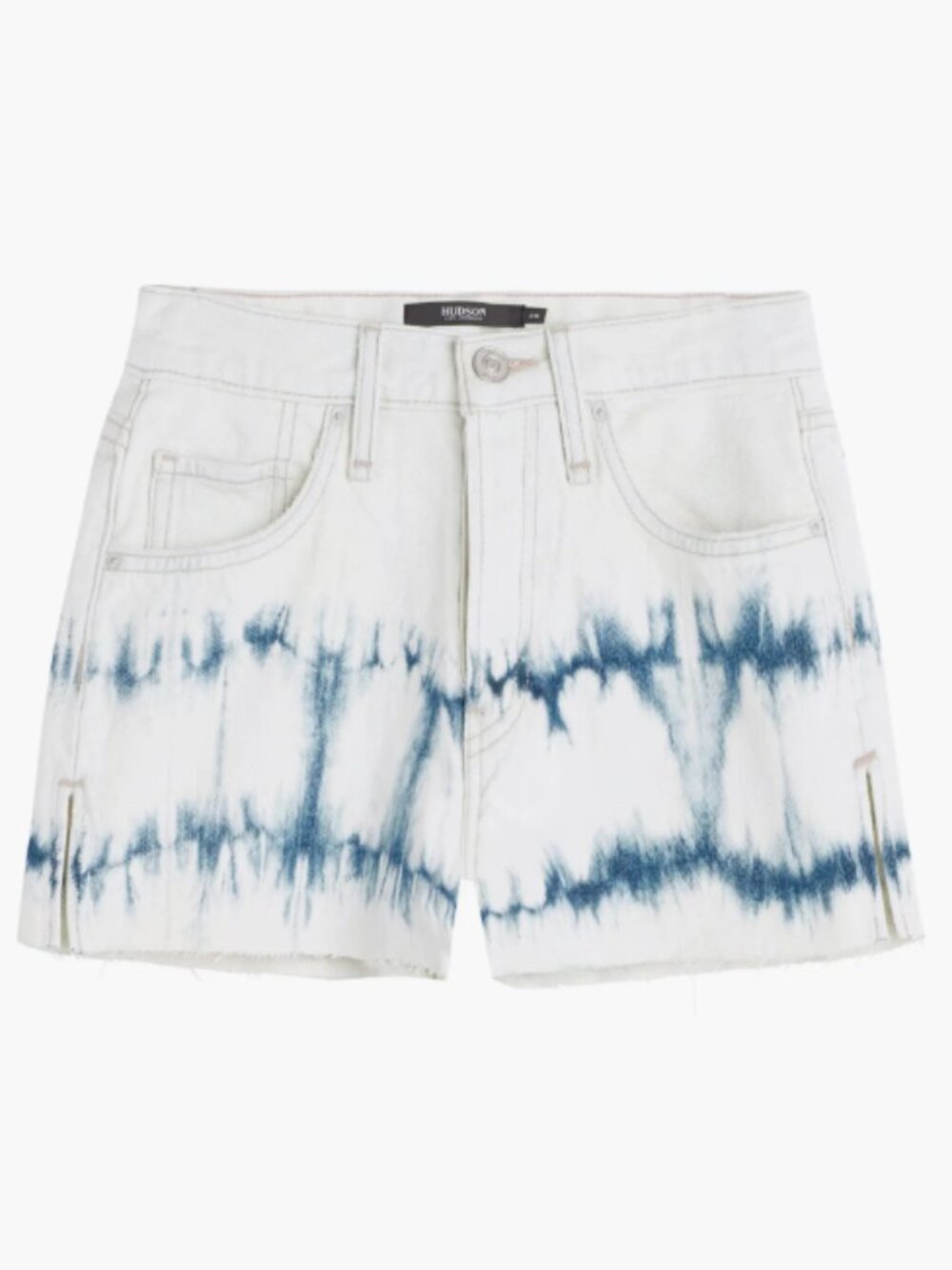 NWT Hudson Lori High Waist Tie Dye Denim Cutoff Shorts - size 26